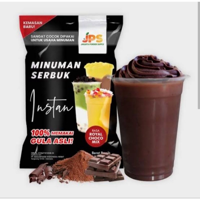 

JPS bubuk minuman royal choco mix gula (cokelat original) 1 kg di denpasar bali