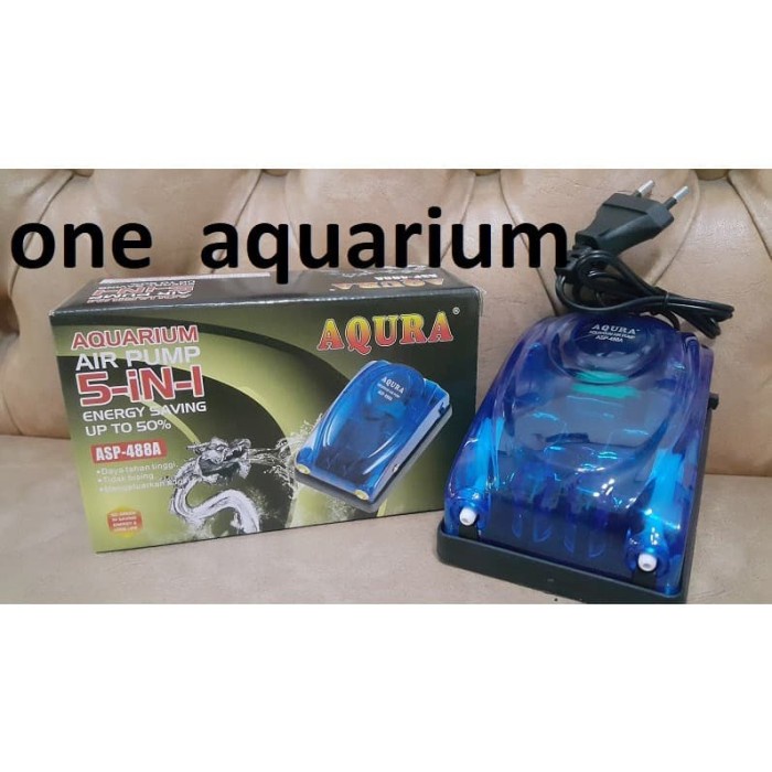 Aerator Aerator Aquarium 2 Lubang Paket Lengkap Aerator Aquarium Baterai Aerator Aquarium 4 Lubang A