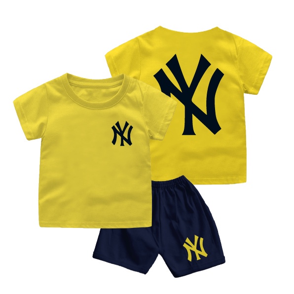 Setelan Bayi &amp; Anak NY Usia 6 Bulan-8 Tahun Bahan Katun Combed 30s Aitana