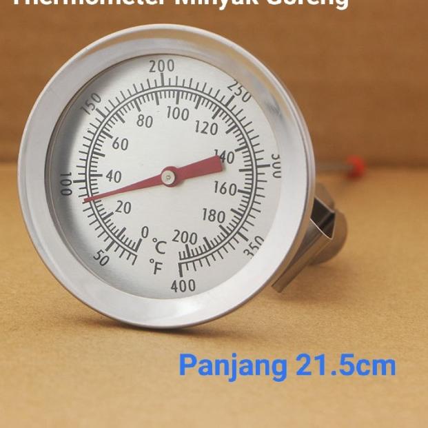 

FREE ONGKIR!Thermometer Minyak Goreng Stainless Food Grade Pengukur Suhu Panas|RA7