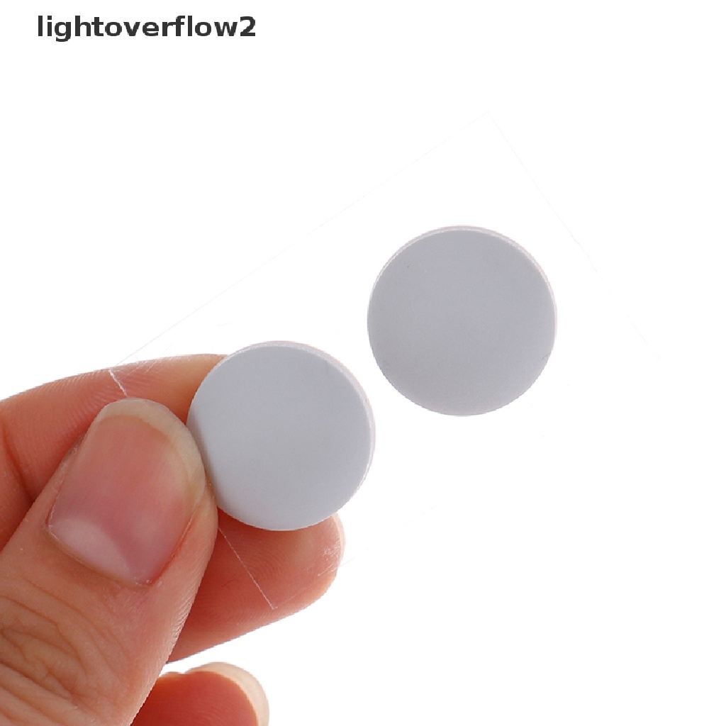 (lightoverflow2) 2pcs Pad Kaki Laptop Bahan Karet 16.2mm Untuk Dell MSI Lenovo ASUS HP Acer