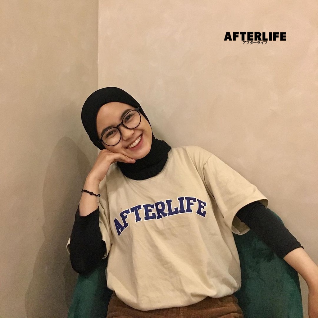 AFTERLIFE - Tshirt Choi Pitcher Cream | 21057F