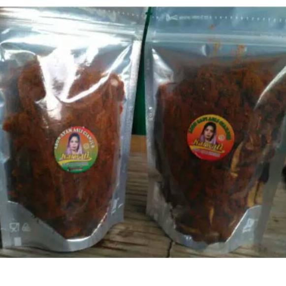 

Stock ready--Abon ayam dan sapi kemasan pouch(abon karwati)