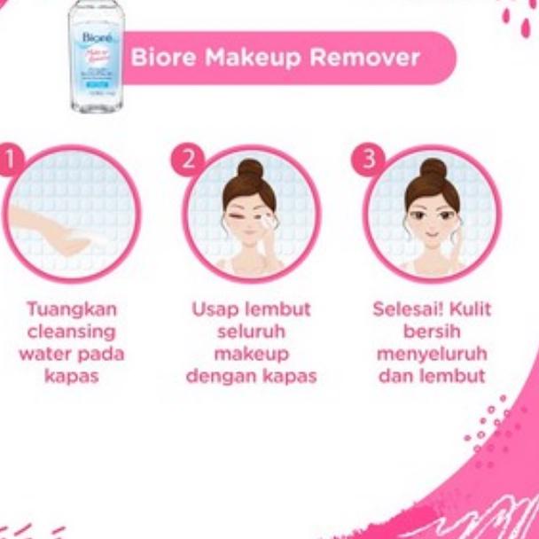Image of Segera Beli (BOSS) Biore Makeup Remover Perfect Cleansing Water Oil Clear | Cleansing Water Soften Up Micellar Water 90ML/300ML Super #7
