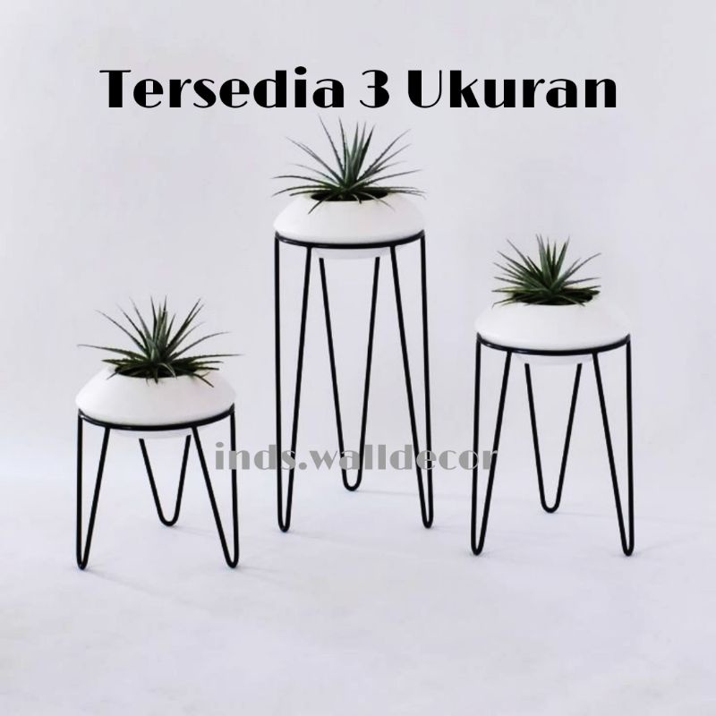 Standing Rak Pot Vas Bunga Besi | Pot Bunga Besi | Standing Pot Bunga Besi Tanaman