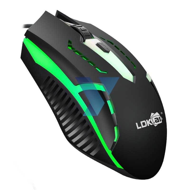 LDKAI Mouse Gaming LED RGB 1200 DPI - D2 ( Al-Yusi )