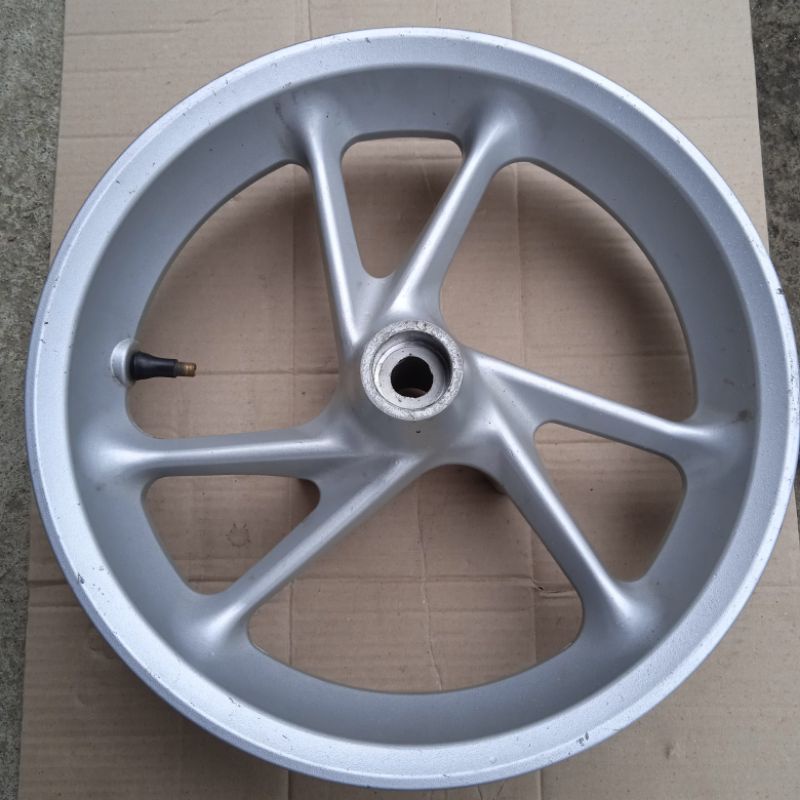 Velg Nmax Old Silver depan