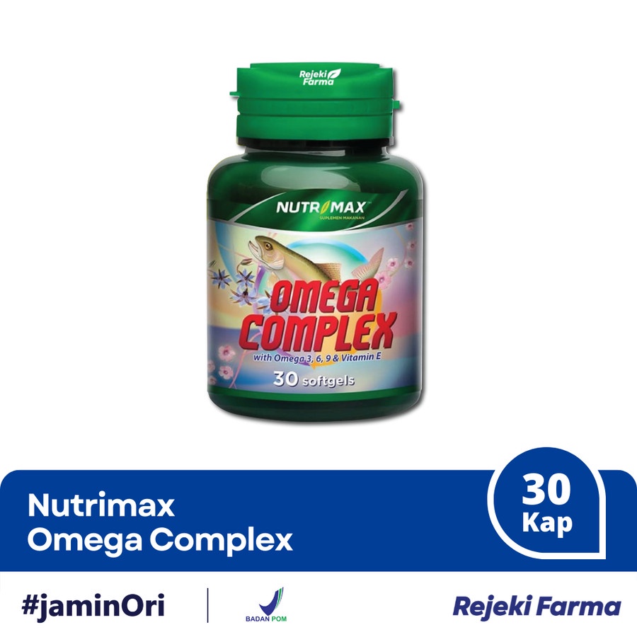 Jual Nutrimax Omega Complex isi 30 Softgels EXPIRE DATE 2024 Shopee