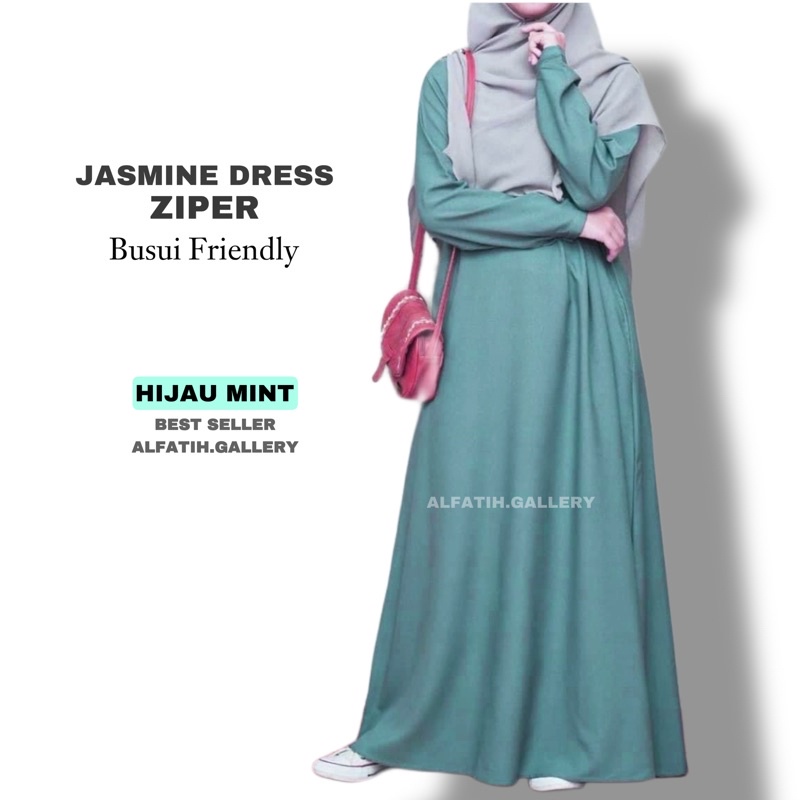 AHA DRESS GAMIS POLOS SIMPEL KEKINIAN / GAMIS WANITA TERBARU