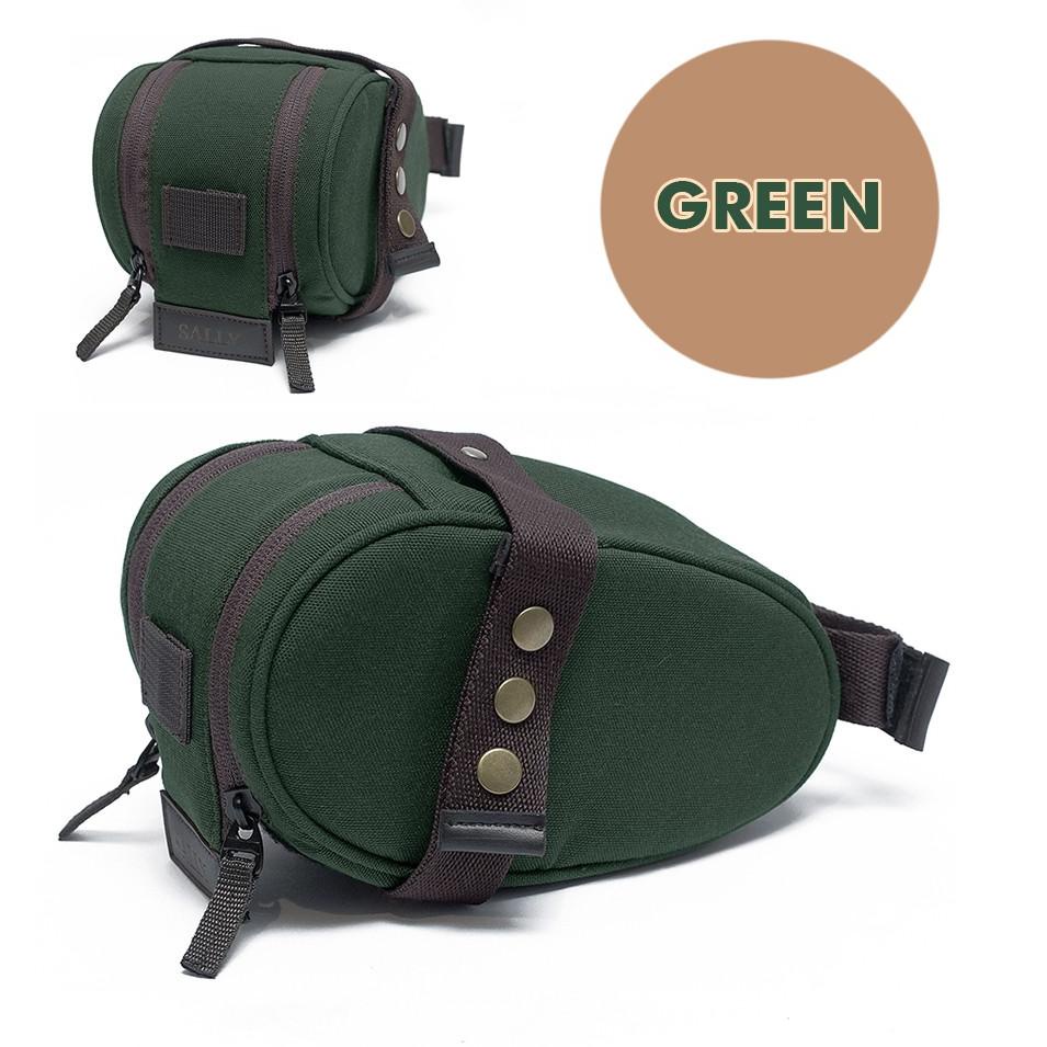 SALLY ELTON Classic - Tas sadel sepeda lipat mtb vintage klasik 90an saddle bag ala brooks ▪ TGE.18O