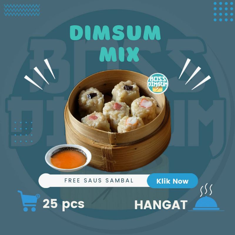 

DIMSUM MIX 25 PCS (HANGAT)