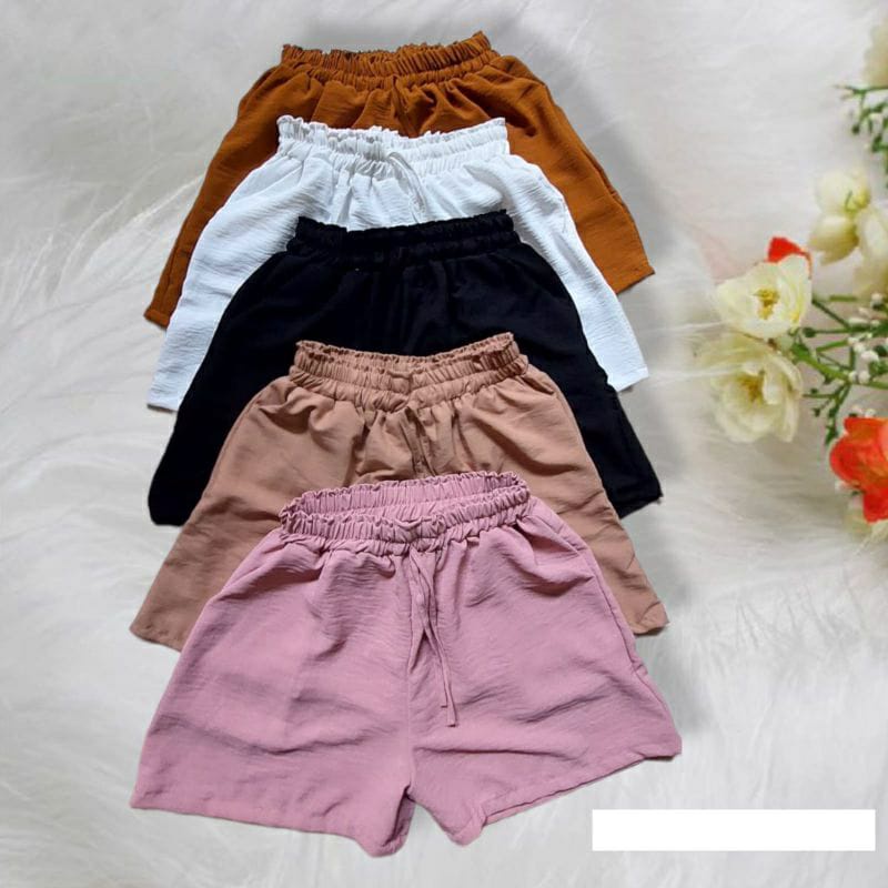 AIRFLOW HOTPANT FULL KARET BAHAN CRINKLE