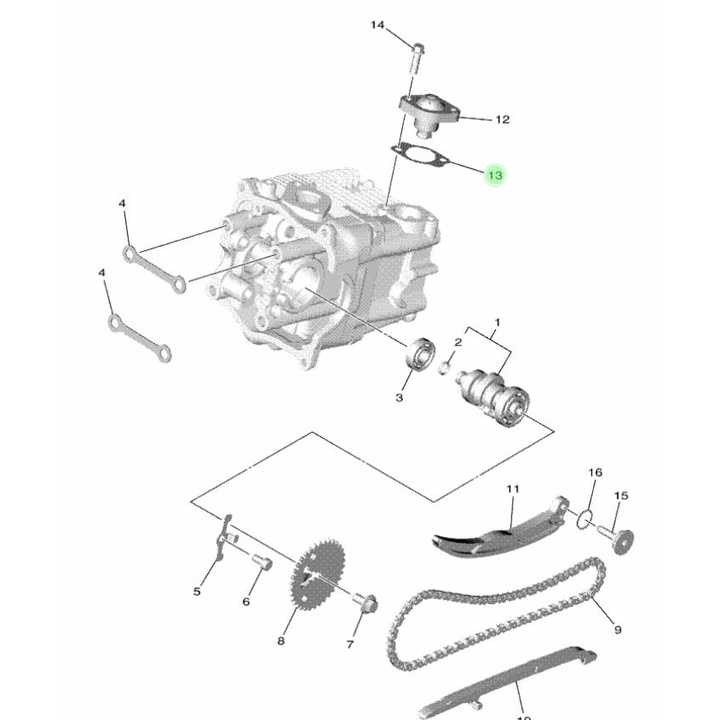 GASKET PAKING TONJOKAN TENSIONER KETENG FAZZIO ASLI ORI YAMAHA BEJ E2213 00