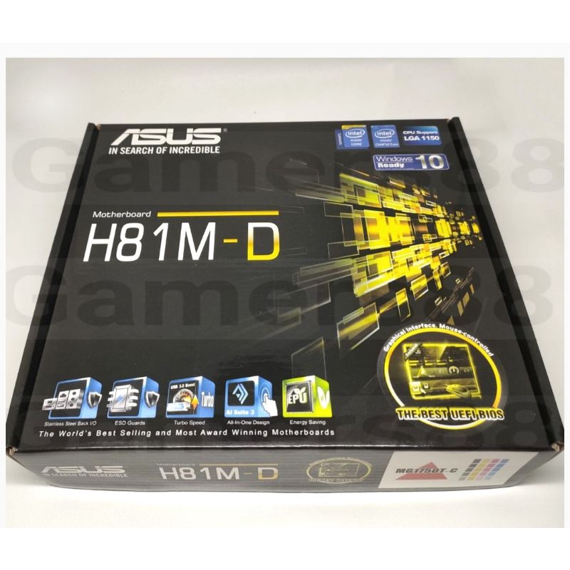 Motherboard ASUS H81M-D Mainboard Mobo LGA 1150