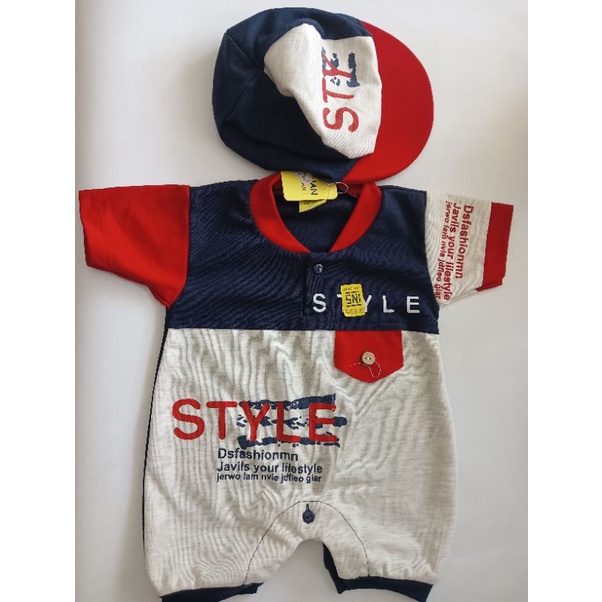 Baju bayi jumper umur 2-3 bulan