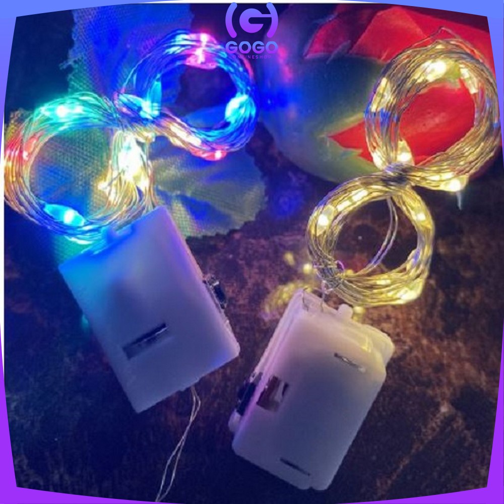 GOGO-C438 Lampu Kawat Led Tumblr Lampu Strip Fairy Light Tumblr Light Dekorasi Outdoor dan Indoor Lampu Led Kawat