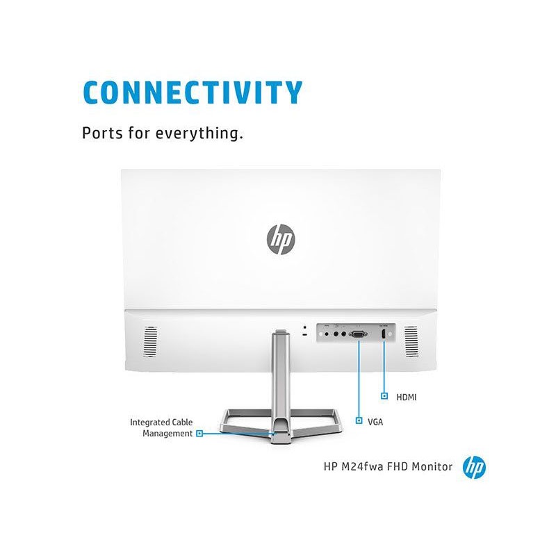 Monitor HP M24FWA FHD - 24 Inch IPS 75Hz Garansi Resmi