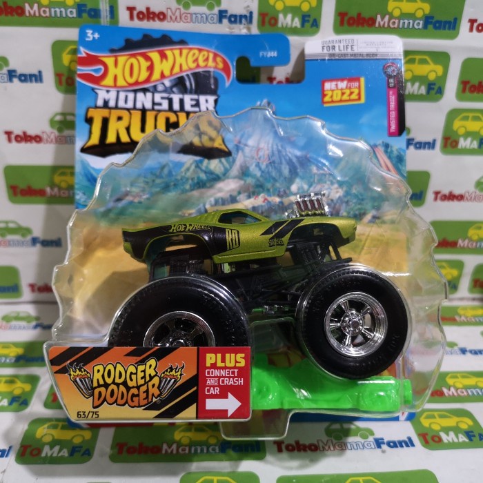 Star Hot Wheels Monster Trucks Rodger Dodger Hotwheels Monster Truck Promo