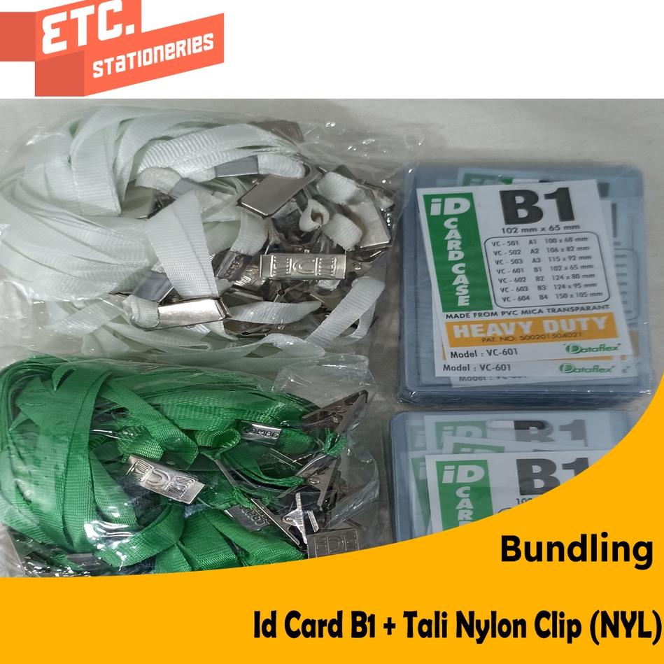 

Harga Terjamin Paket Bundling Id Card B1 + Tali Nylon Clip (NYL)
