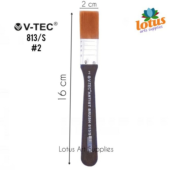 

Produk Unggulan V-Tec Kuas 813 No 2 Short Berkualitas