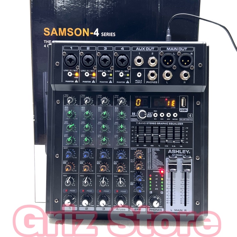 Mixer Ashley Samson 4 / Samson4 Channel Original Premium 4 / Premium4