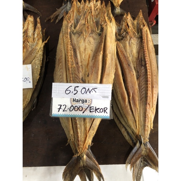 

tenggiri berat 6 ons per ekor