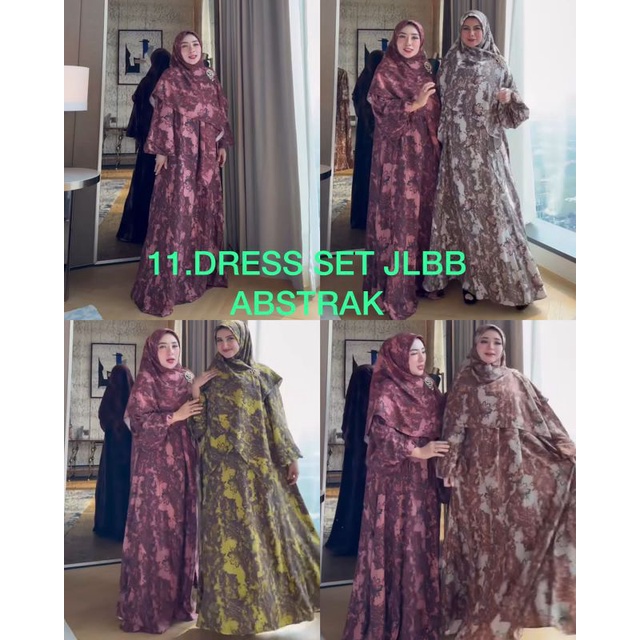 gamis set jilbab abstrak live shellasaukia