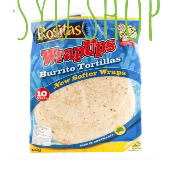 

10.10 FLASH SALE Rositas tortilla tortillas warp 460 gr isi 10 burrito burritto buritto burito 