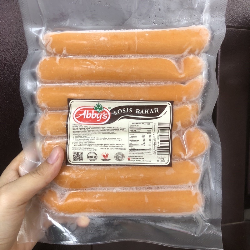 

Abby's Sosis Sapi Bakar Jumbo Mini 500gr 7pcs 12pcs