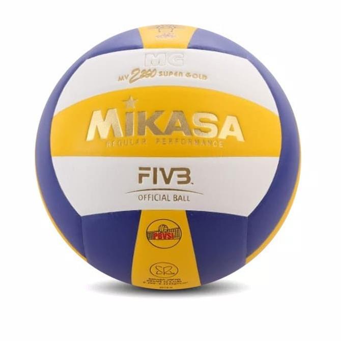 Bola Voli volly Mikasa MV2200 Super Gold Grade Ori