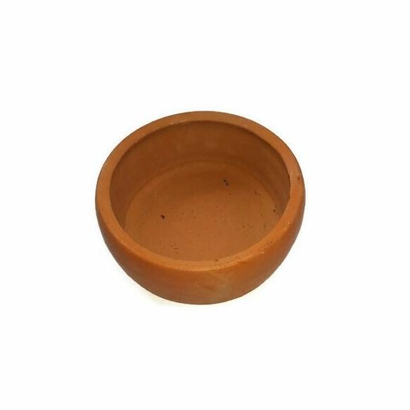 :=:=:=:=] Tempat makan hewan kelinci gerabah / tempat makan hewan tanah liat