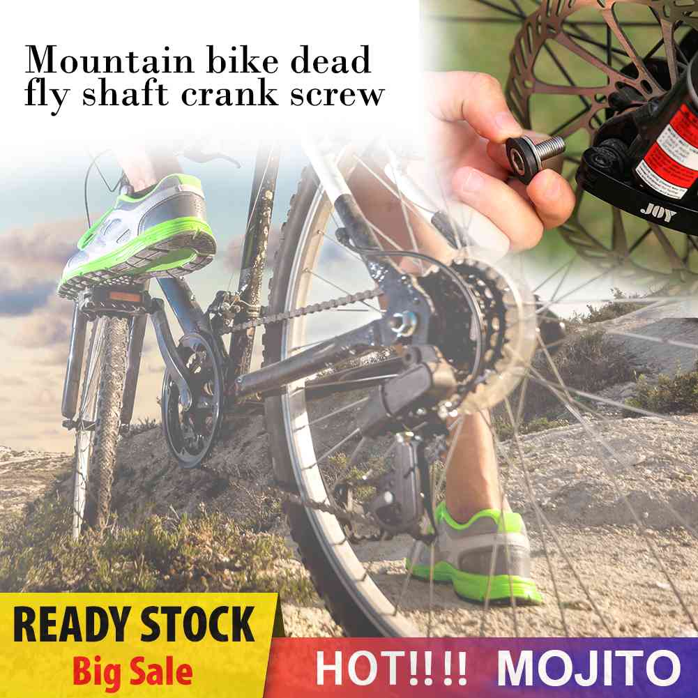 4pcs Sekrup Pengunci Crank Arm Sepeda Gunung MTB Bahan Baja