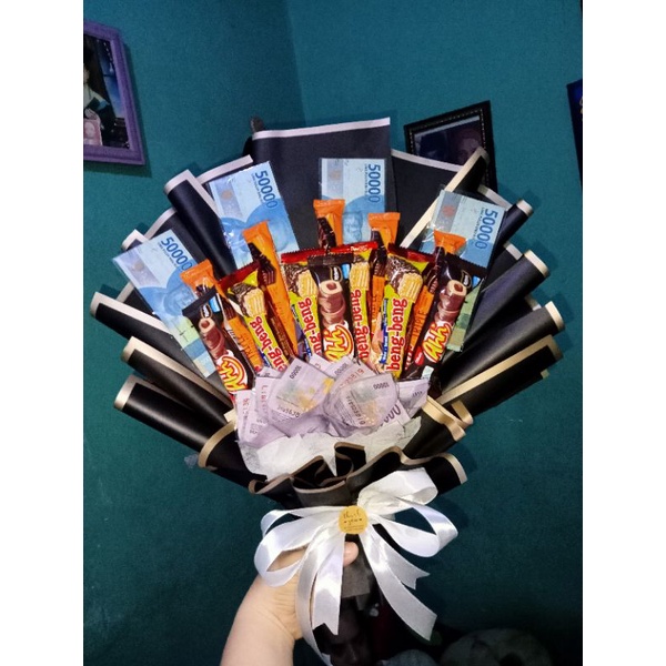 

BUCKET UANG MIX SNACK MURAH/HADIAH/ULTAH/ANNIVERSARY