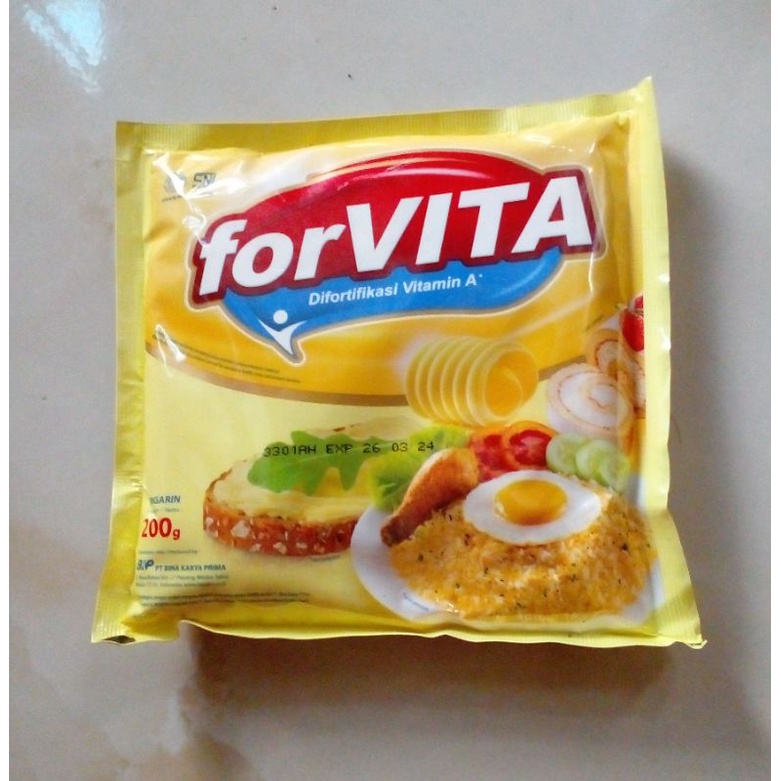 

Margarin Forvita exp lama atw For vita 200 gram mentega forvita 200gram