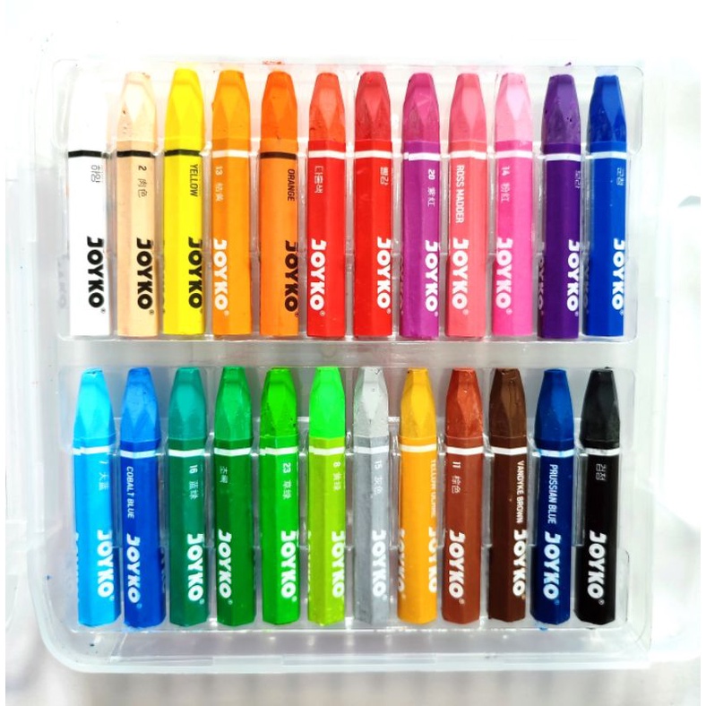 

RK Crayon Krayon Minyak Joyko Oil Pastel 24S