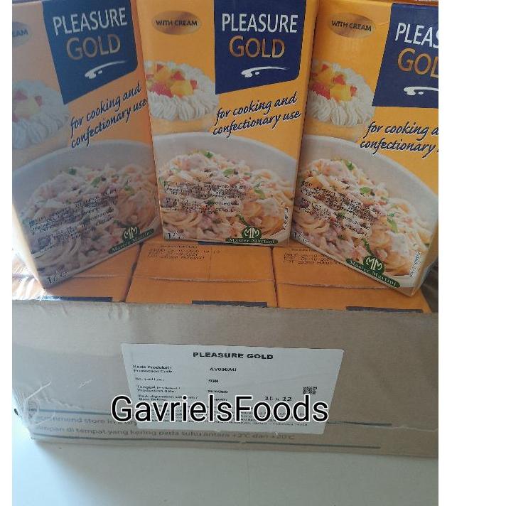 

Original MASTER GOURMET GOLD COOKING CREAM 1LT gas !!