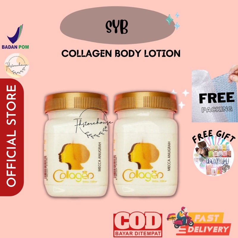 Mecca Anugrah Collagen Body Lotion by SYB Original 100% (Bitcol)