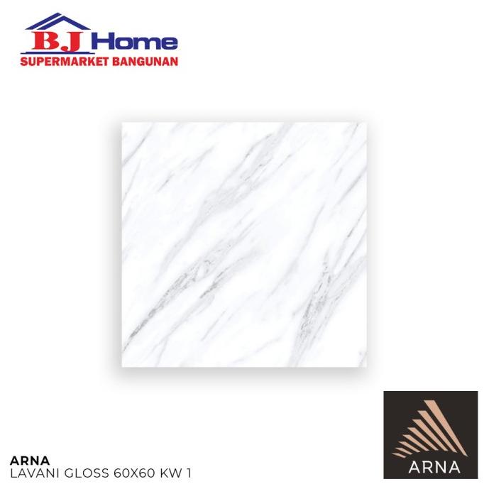 ARNA GRANIT LAVANI WHITE GLOSSY 60X60 KW1