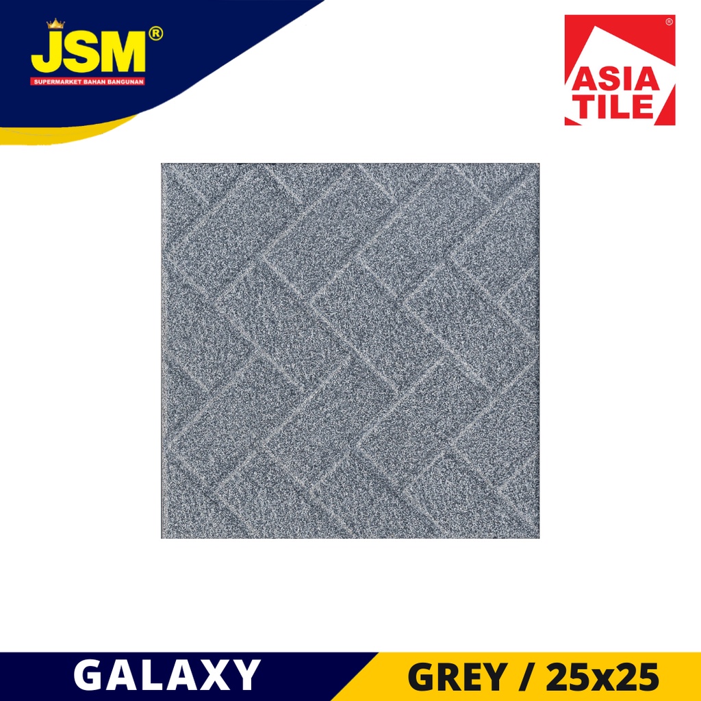 Jual Asia Tile Keramik Lantai Kamar Mandi Galaxy Grey Matt 25x25 Shopee Indonesia