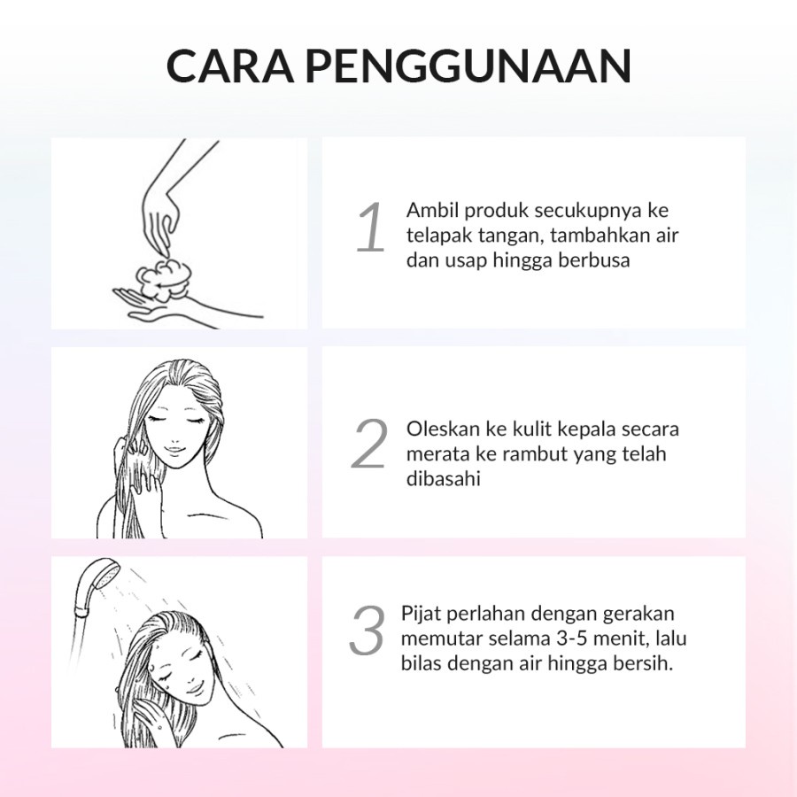 ✨ AKU MURAH ✨ BIOAQUA Scalp Sea Salt Shampoo 280g SERIES / Hair Care Rambut