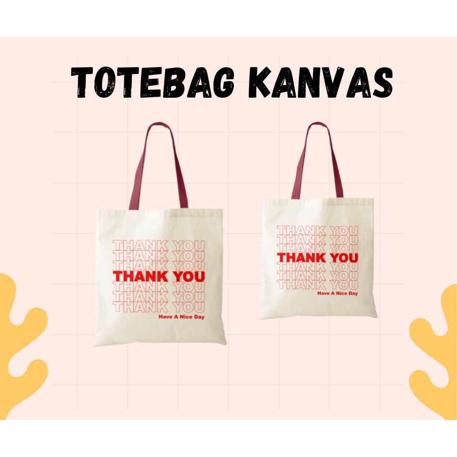 Totebag Kanvas,Totebag Murah,Custom Totebag,Souvenir Totebag