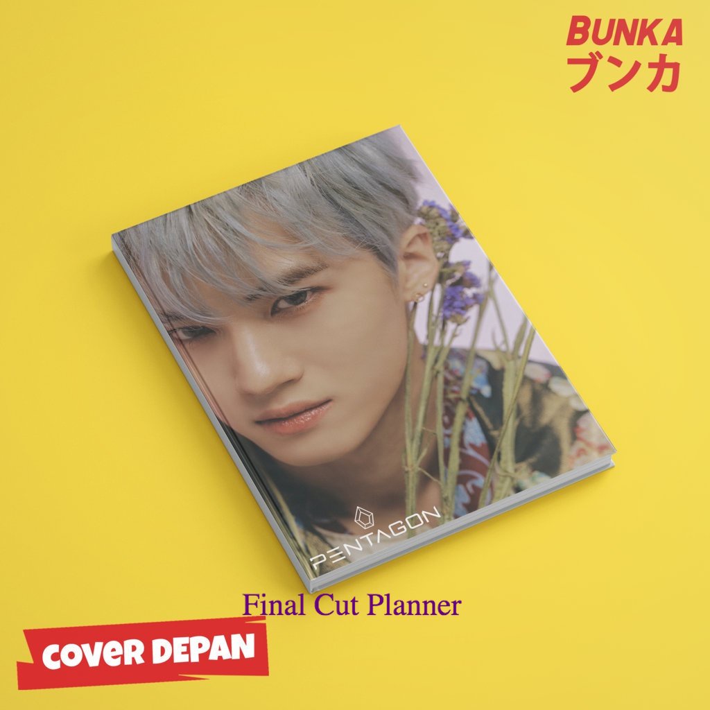 

Notebook KPOP Pentagon Concept Yanan Hardcover A5 Buku Tulis Catatan Notes Agenda Planner Jurnal .