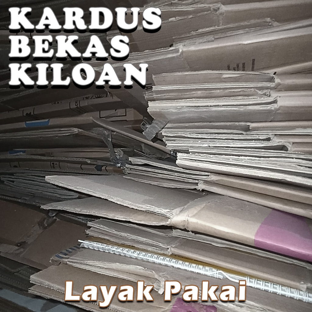 

Kardus Bekas Kiloan Layak Pakai / Kardus Bekas Untuk Packing
