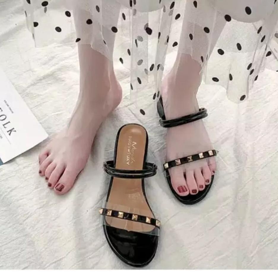 KTI.31Oc22ᴵ ‣ SANDAL WANITA MURAH MODEL/SANDAL wanita Hak Tahu Mika KEYLA/