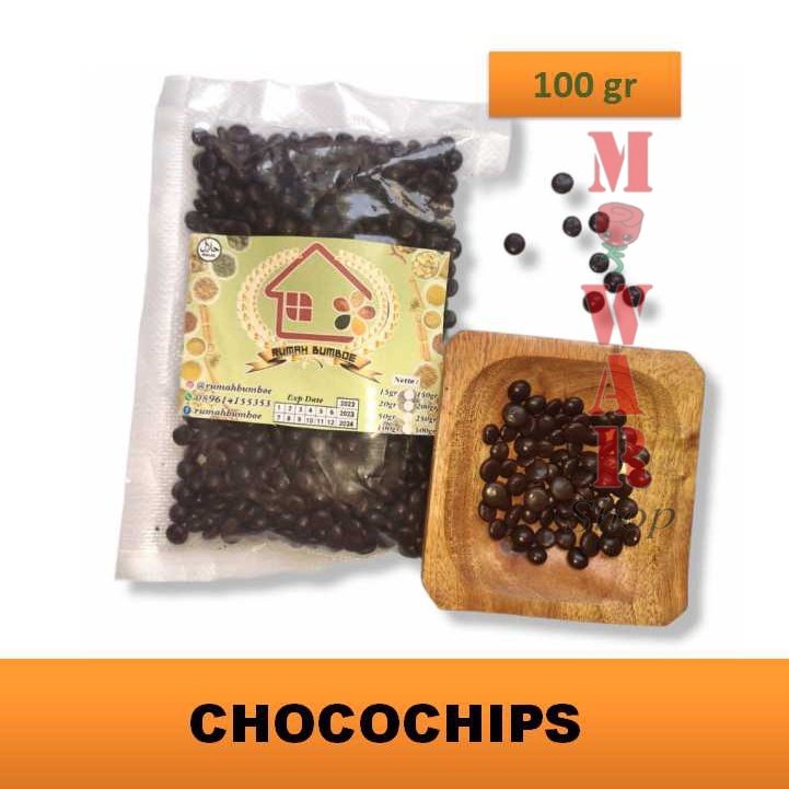 

(100 gr) CHOCOCHIPS Toping Kue Coklat Choco Chips