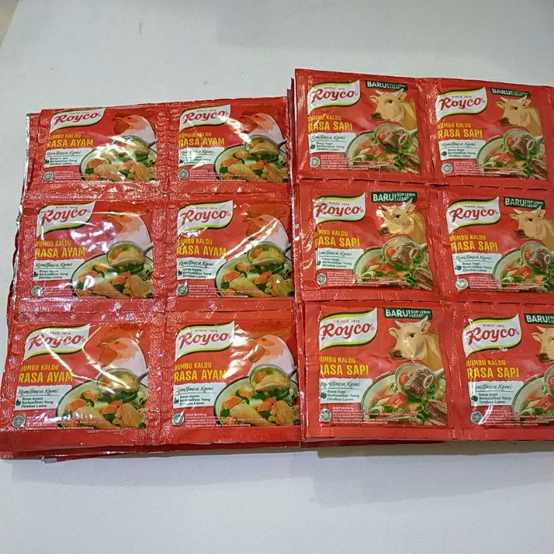 

Royco Pengedap Rasa Ayam/Sapi (6 sachet)