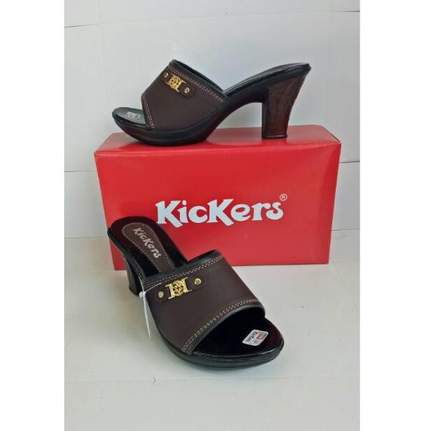 Sandal high heels kickers wanita grade ori ‑ PTN.18Oc22ˣ