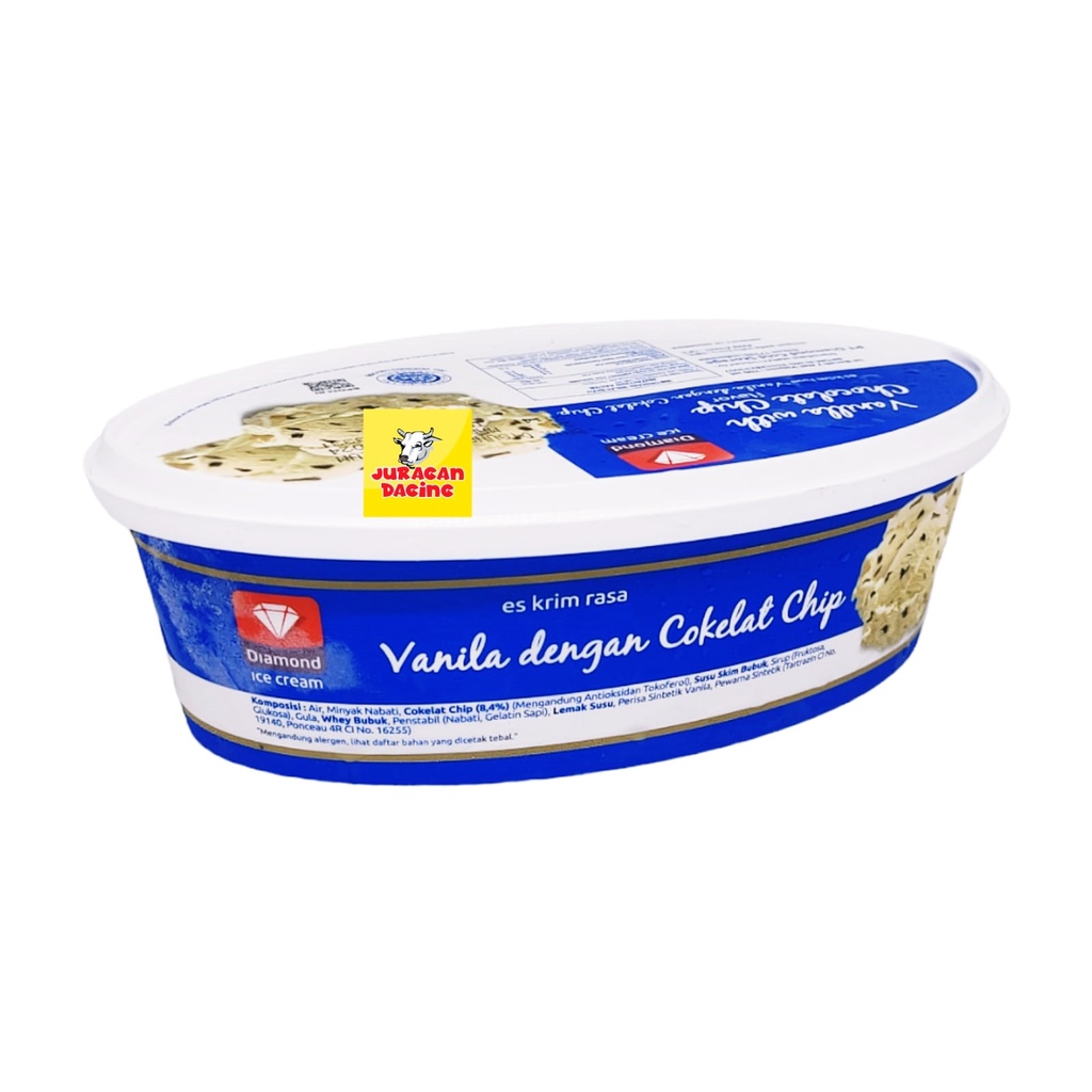 

Diamond Ice Cream Vanilla Chocolate Chip 700ml