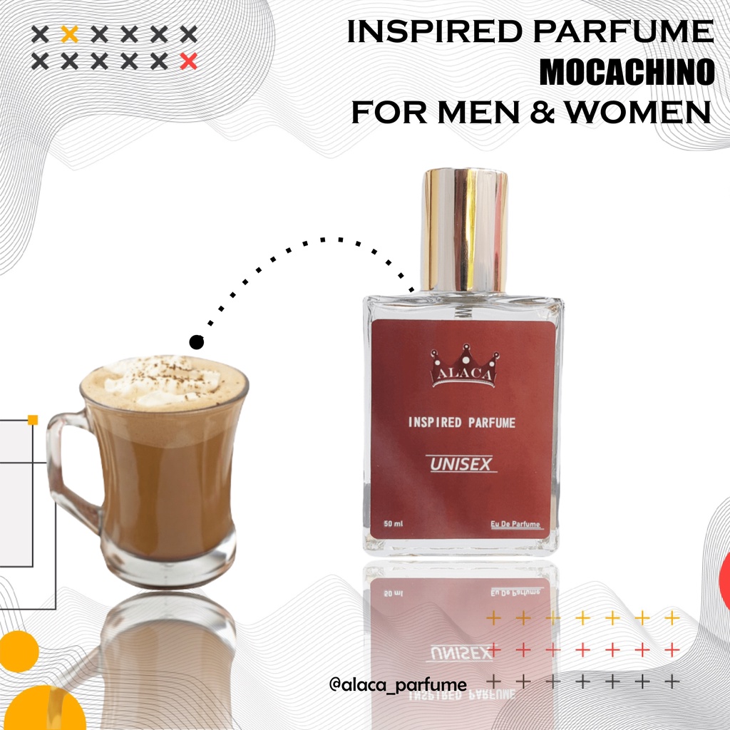 Alaca Parfum Parfume Farfum Moccacino Unisex Cewek Cowok Pria Wanita