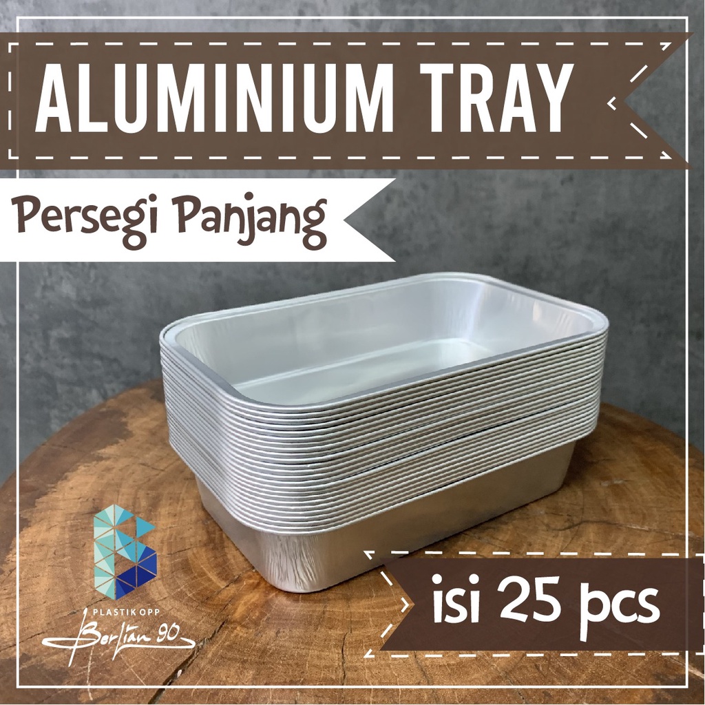 Jual Alumunium Foil Tray tanpa tutup /lasagna macaroni schotel pastel tutup/ Alumunium Tray